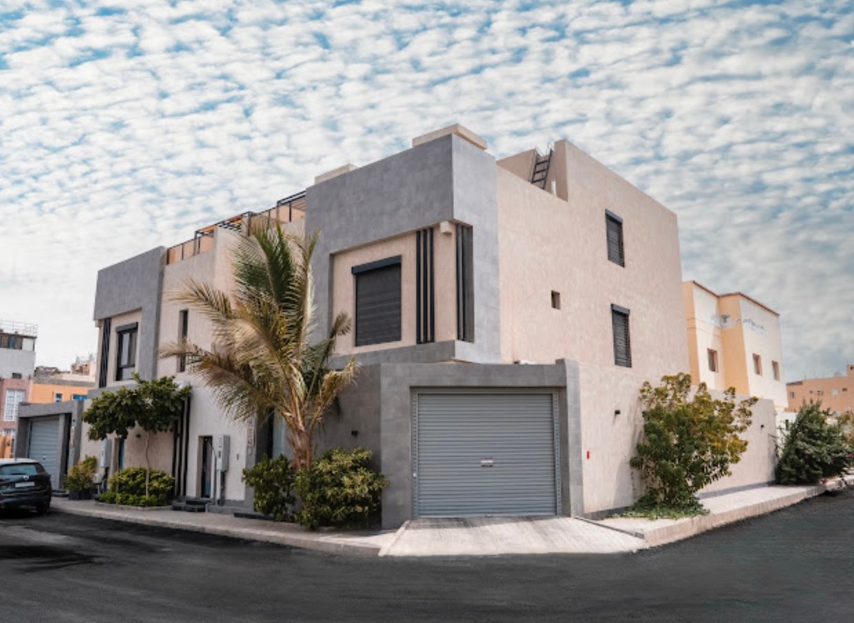 تخطيط هندسي لبناء منزل