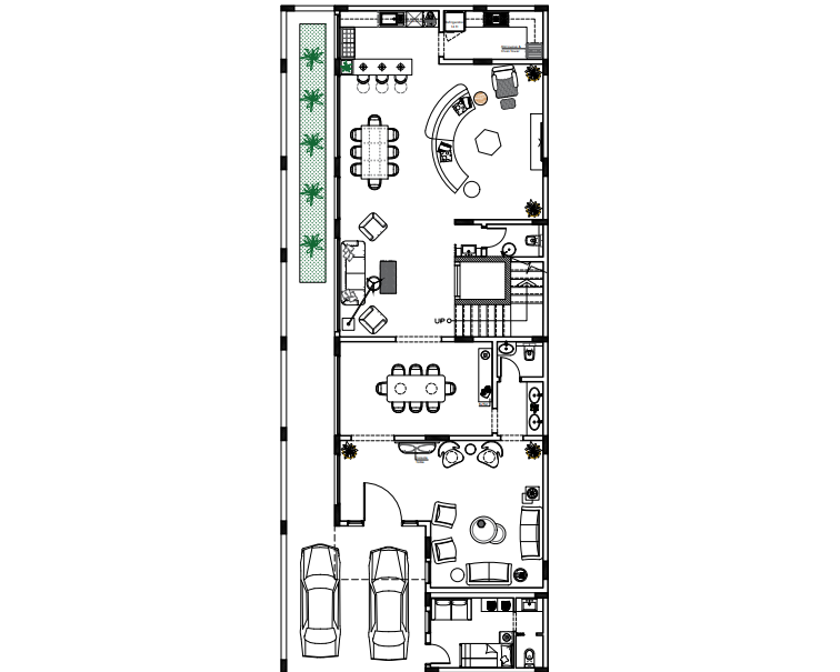 الدور الأرضي