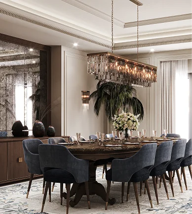 غرفة طعام مودرن